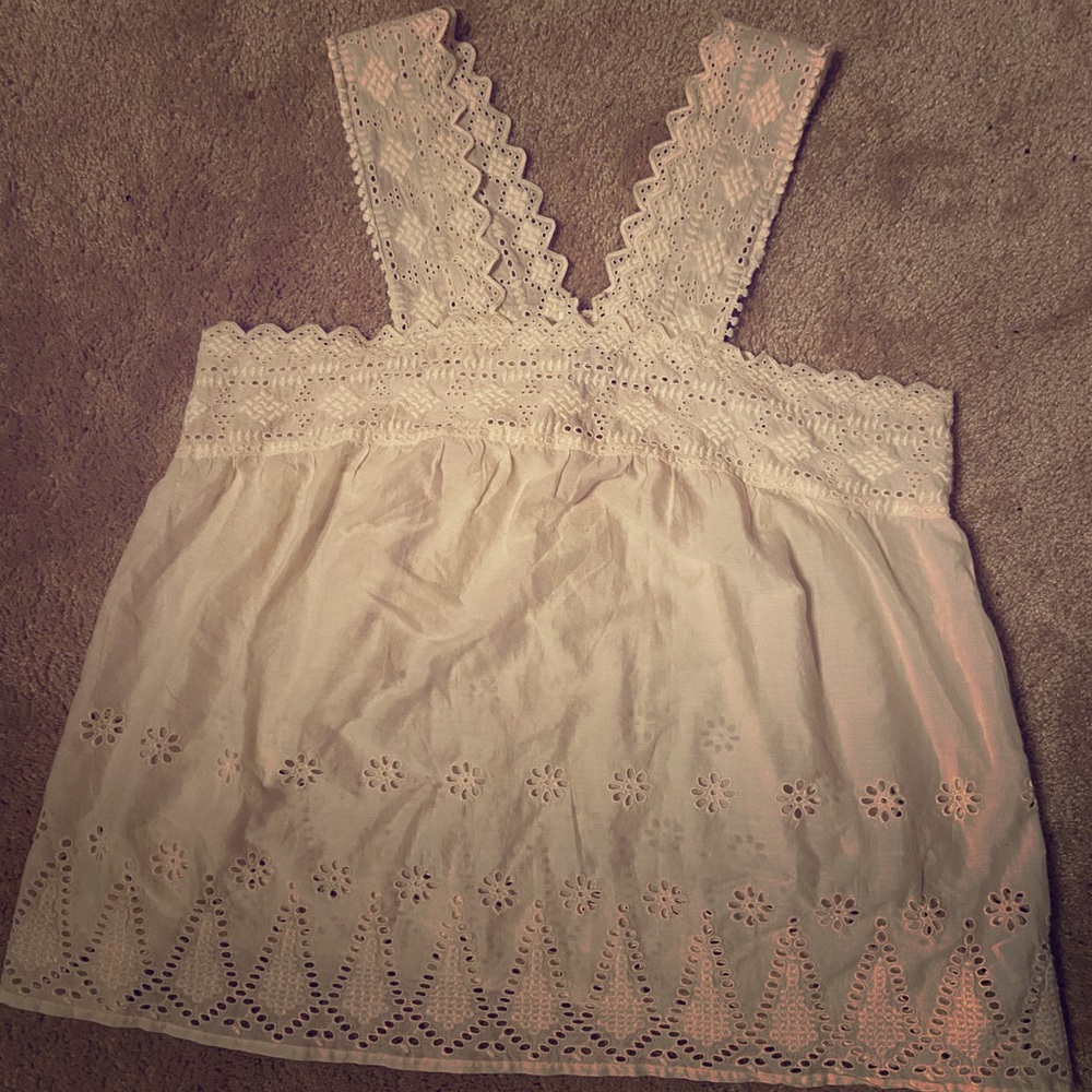 American Eagle Crochet Tank